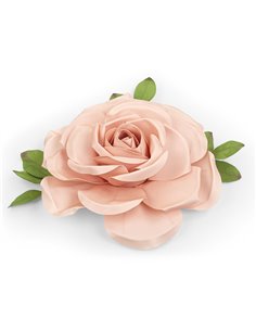 80cm fiore artificiale gigante rosa con Base stelo fiore schiuma fiori  sfondo matrimonio parete palcoscenico Hotel